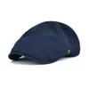 Berets VOBOOM Cotton Sboy Cap Herren Damen Ivy Flat Caps Frühling Sommer Gatsby Hüte Driver Cooker Retro Boina für Männlich Weiblich 230421