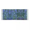 Etnische kleding Claude Monet waterlelies sjaal voor vrouwen luxe winter wrap sjaal moderne schilderkunst kwast wraps