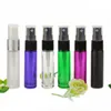 Gradient kolorów 10 ml drobnoziarna pompa opryskiwacza szklane butelki zaprojektowane do olejków eterycznych perfumy czyszczenia podrumy aromaterapeutyczne butelki dmrjw