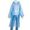 Håll dig torr och skyddad i regnet: 1 st bärbara engångsregnrock för män och kvinnor, perfekt för camping, vandring, cykling och mer!