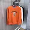 T-shirt da uomo in peluche pullover a maniche lunghe T-shirt con fondo camicia stampata maglione con diamanti caldi Abbigliamento con cappuccio nuovi stili alla moda