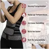 Waist Support Trainer Women Slimming Sheath Tummy Reducing Shapewear Belly Shapers Sweat Body Shaper Sauna Corset Workout Trimmer Be Dhg8R