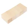 10 Pack Basswood Carving Blocks Kit Whittling Blanks Anfänger unvollendete Holzblock -Kit (5L 5s)