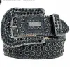 2024 med rött B Buckle BB Belt Simon Mens Womens Midjeband för födelsedagspresent Lyxig designer Bälte retro nål Buckle Belts 20 Color Crystal Diamond Missseller