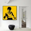 Bruce Lee Affiches et imprimés de film Star Star Wall Art Toile peintures