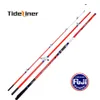 4 2m full fuji parts surf fishing rod carbon fiber spinning surf casting fishing rod pole 3 sections lure weight 100-250g238S