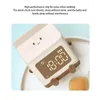 Table Clocks Cute Electronic Alarm Clock Visualization Digital Reasonable Planning Plastic Week Display 10mm Bedroom Desk