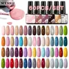 Acrylpoeders Vloeistoffen Mtssii 24 25 40 60 STKS Gel Nagellak Set Kleur Semi Permanente UV Led Vernis Art Design Soak Off 231121