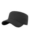 Ball Caps 2023 Spring and Summer Cotton Army Flat Top Hat Male Outdoors Casual Sun Hats Man Military Cap 5560cm 6065cm 230421