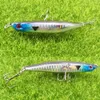 10 pcBaits Señuelos flotantes Wobbler cebo 90mm 8g Topwater señuelo para pesca con lápiz superficie de flexión moribundo aparejos de peces Japón Artificial Har2550