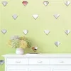 50Pcs Nordic Diamond Mirror Wall Stickers For Kids Room Acrylic Mirrored Decorative Sticker Nursery Mirror Wall Decals2176