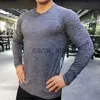 Homens camisetas Homens Compressão Camisetas Tops Homme Ginásio Esporte Correndo Roupas Fitness Apertado Manga Longa Tees Dry Fit Rashguard Mma Moletom J231121