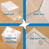 Clear plastic shoe storage box Thickened flip drawer Dustproof Sneaker Organizer High Heels Boxes Candy Color Stackable Shoes Container Rvst