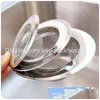 Other Kitchen Dining Bar Kitchen Sink Strainer Stainless Steel Drain Filter Wash Basin Mesh With Large Wide Rim 4.5 For Sinks Dro Otcw9