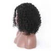 Wig headgear small curl wig headgear black short fluffy wig headgear