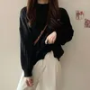 Women's Sweaters Sweater Crop Pullovers Kawaii Knit Tops For Woman Short Yellow Cute And Offers Sale Harajuku Fashion