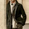 Kurtki mężczyzn wiosna i jesień europejski amerykańskie ubrania handlowe zagraniczne pop pop zamszowy płaszcz mody 231122