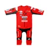 Rompers Jumpsuit Moto GP Commemorative Racing Motorcykelpojkflicka Baby utomhus Kärlek Klättringskläder 230421