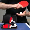 Tennistassen Tafel Bat Case Buitenste Rits Peddel Opbergtas Ping Pong Rackets Anti Lekkage voor 2 Peddels Meerdere Ballen 231122