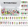 50st Box Winter Ice Fishing Jigs 1 3G-1 8G Jig Bait Hard Lure Balancer Set för 220221250e