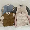 Daunenmantel, weiße Ente, Kinder-Baseballanzug, Jungen-Winterjacken, Mädchen-Schuluniform