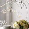 Bougeoirs 12 pièces marque suspendus photophore verre Globes Terrarium mariage chandelier Vase maison El Bar Decor187H