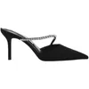 Sandaler Traf Black High Heels Woman Pumpar Summer Wedding Bride Spring Women Elegant Office Moderna damskor 230421