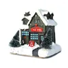 Christmas Decorations Warm Igloo Light Decoration Ornaments Home Resin Village Farmhouse Navidad