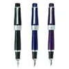 Fountain Pens Limited Edition Duke 2009 Fountain Pen 메모리 Charlie-Chaplin 큰 크기 독특한 스타일 중간 중간 / 구부러진 NIB 무거운 비즈니스 오피스 선물 230421