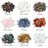 Colares pendentes 1pcs 1456-20mm Gourd Natural Crystal Crystal Semiprecious Stone DIY Brincos Acessórios para colar
