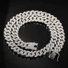 Uwin Micro Paved 12mm S-Link Miami Cuban Necklaces Hiphop Mens ICEDSファッションジュエリードロップ220113202M
