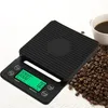Strumenti di misurazione Bilancia per caffè americano di precisione Pesatura del caffè 01g Bilancia per caffè americano con timer Bilancia da cucina digitale Bilancia LCD ad alta precisione 230422