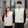 Doudoune d'hiver pour hommes et femmes, veste de couple avec 90 doublures en duvet de canard blanc