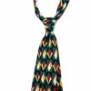 Bow Ties 2023 Fashion Flower Tie Retro 9CM Men's Business Banquet Evening Party Casual Trendy Cashew Floral Neckties