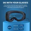 Outdoor Eyewear NATFIRE Ski Goggles Double layer anti fog UV400 Sports 231122