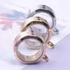 Anhänger Halsketten 1 stück Edelstahl 25mm Dickeres Glas Runde Speicher Po Medaillon DIY Floating Living Medaillon Frauen Schmuck