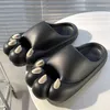 Slippers 2023 Summer Women Cartoon Fashion Bear Claw Home For Men Slides Casual Beach Sandals Flip Flops Zapatos Shoes