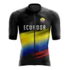 2022 NIEUW Bright Ecuador Topkwaliteit wielertrui met korte mouwen Pro Team Road Mtb Clothes334P