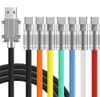 Super Fast Charging Type C Cables 1m 2m 1,5 m 120W 6A USB-C Micro Cable Wire för Samsung Galaxy S10 S20 S22 S23 Obs 10 HTC LG Xiaomi