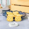 Bakning mögel kattunge kex mögel 3d stereo pressande tecknad katt kakan cutter konditory fondant diy tårta dekor stamper kök baksida 230421