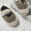 Athletic Shoes Autumn And Winter Girls Children Soft Antiskid Plush Baby Causual Toddler Kids Wool Fashion Cotton