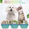 Dog Collars Leashes Pet Deworming Flea Collar Retractable Necklace Anti Flea and Tick Big Dog Puppy Cat Prevention Mosquitoes Pets Repellent Collar 230422