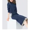 Work Dresses Loose And Stylish Sweater Skirt Two-piece Set Age Reducing Temperament Slimming For Women