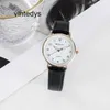 Luxury Watch White Girl Watch For Female Students Middle School High Simple Temperament Night Light Waterproof Silent and Fashionable Women's