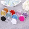 Plastic Square Shape 3g 5g Mini Travel Cosmetic Jars Refillable Makeup Cream Eyeshadow Lip Balm Nail Art Sample Storage Container Bottl Ncmf