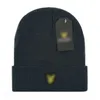 Chapeau Pom tricoté de couleur unie, chapeau de styliste coupe-vent chaud avec lettres, portable pour hommes et femmes, G-2, nouvelle collection