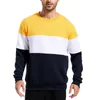 Herren-Kapuzenpullover, erschwingliche Marke, modisches Top, Herren-Sweatshirt, lässig, Kontrastfarbe, täglich, langärmelig, Polyester-Pullover