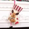 Kerstversiering Sok Kinderen Snoep Zak Cadeau Kerstman Sneeuwpop Sokken Kerstboom Ornament Kous Decoratie voor Huis 231122