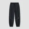Men's Pants 8XL Ice Silk Summer Sports Mens Plus Big Size Trousers Male Clothing Casual Jogging Oversize Wide Leg 7XL 6XL 5XL Z597