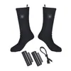 Chaussettes de sport chauffantes électriques rechargeables alimentées par batterie thermique bottes chauffe-pieds USB extérieur hiver chaud9308252 livraison directe Outdoo Dhcba